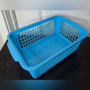 blue smedium basket organization